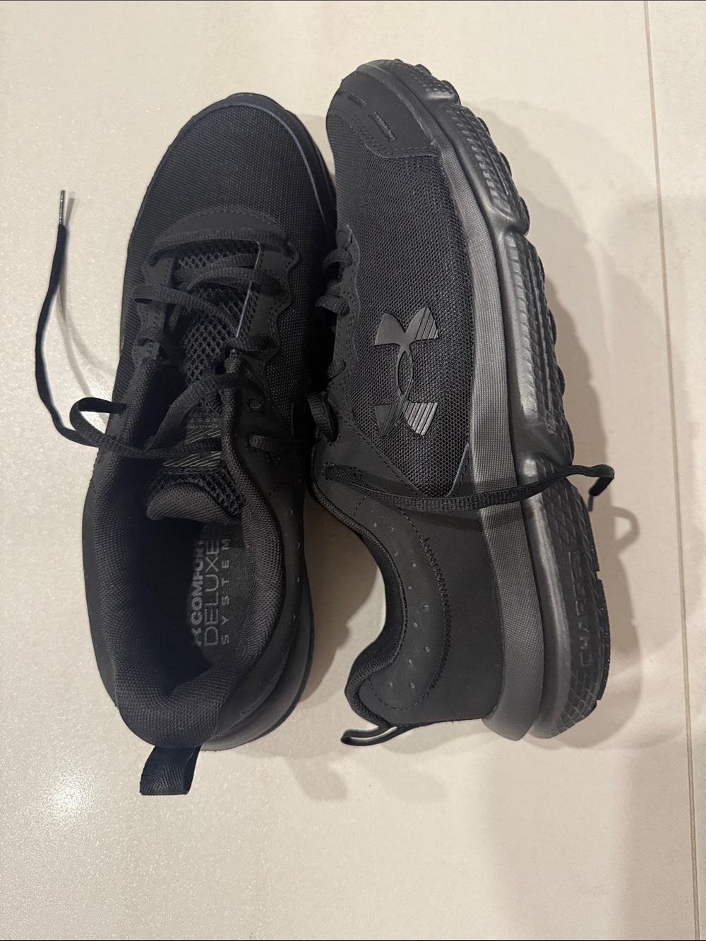 Under Armour Men’s Black Athletic Training Shoes